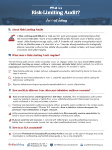 What-Is-A-Risk-Limiting-Audit