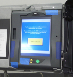 ES&S iVotronic DRE TouchScreen Voting Machine Device Election System Tablet ESS 