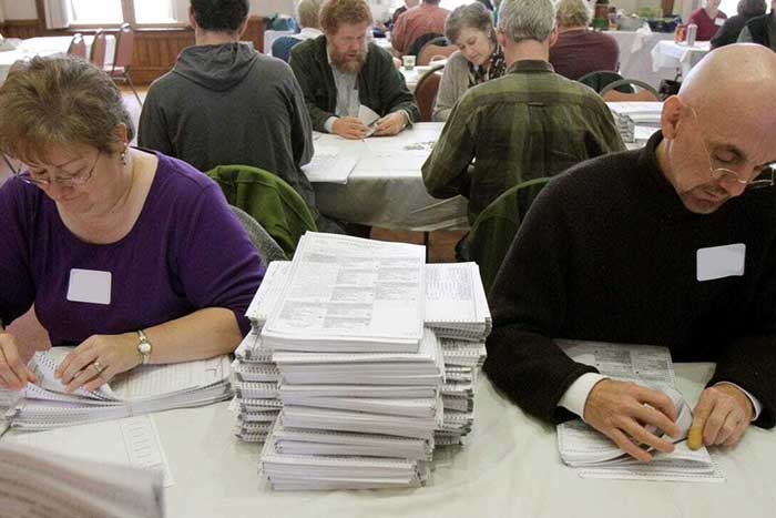 paper ballots