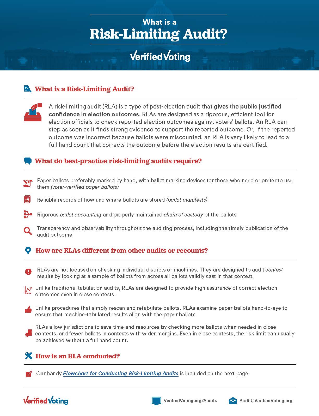 VV What Is A Risk-Limiting Audit Handout