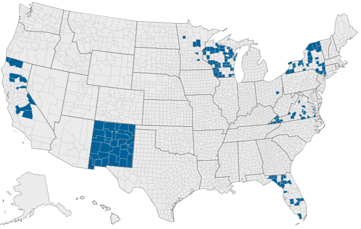 ImageCast Evolution 2026 usage map