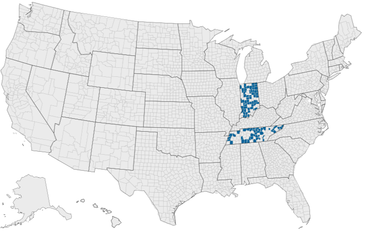 Infinity 2026 usage map