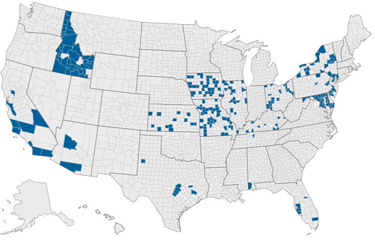 Precinct Central 2026 usage map